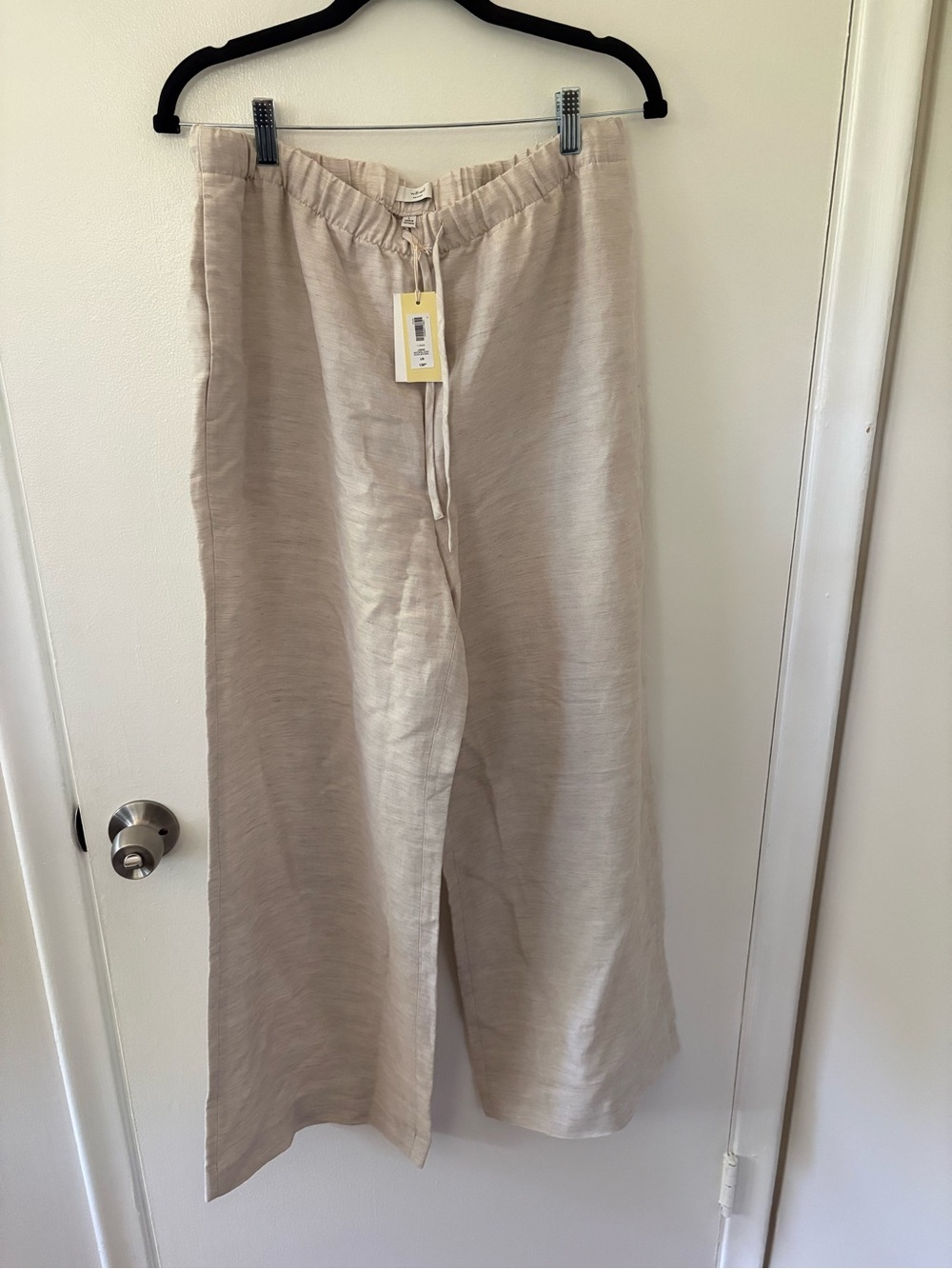 Aritzia lodge pant in cruise linen